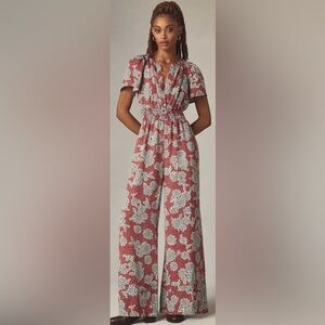 Anthropologie Somerset Wide-Leg Jumpsuit